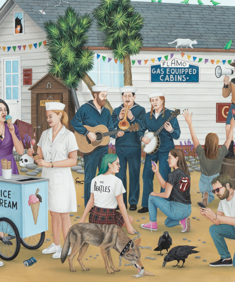 LET’S MEET THERE, AT THE OLD GAS STATION